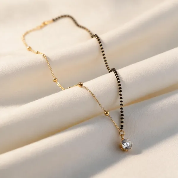 Gold_Tone_Black_Beaded_Pendant_Mangalsutra