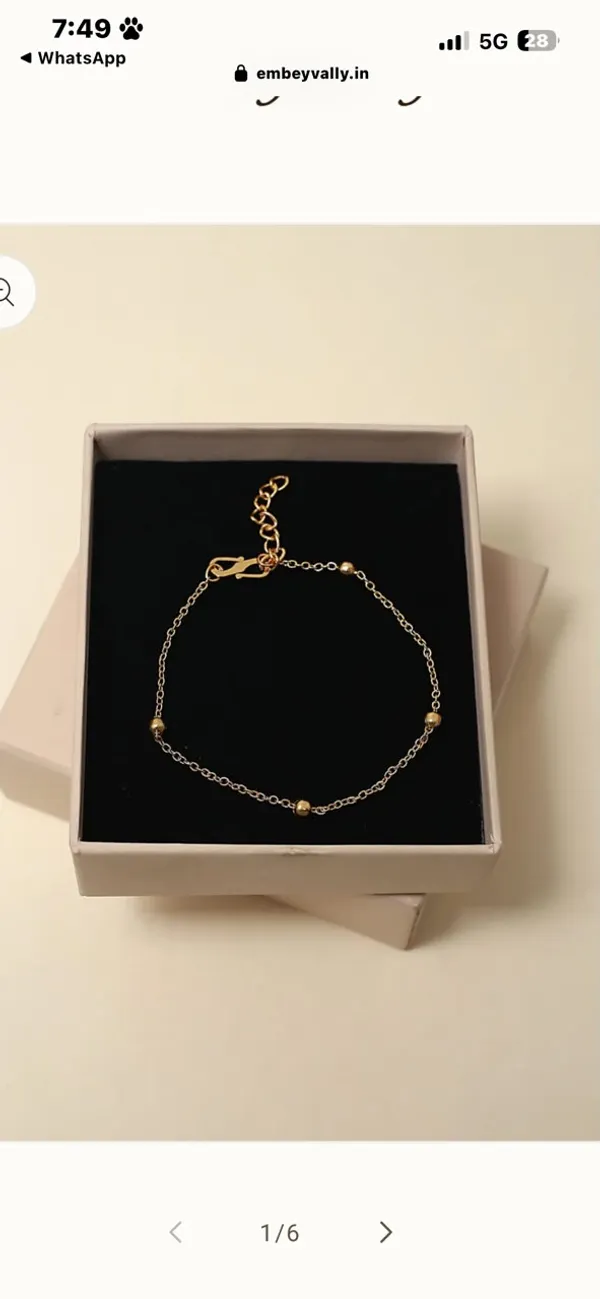 Gold_Tone_Beaded_Chain_Bracelet_for_Women