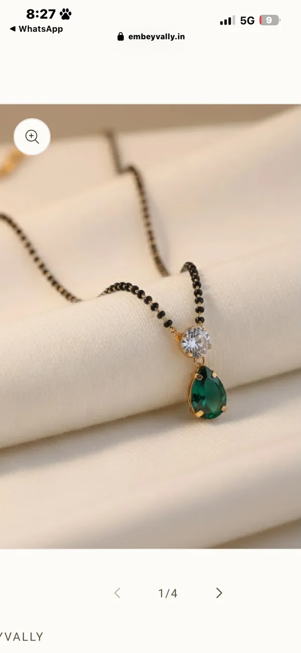 Gold_Tone_Green_Stone_Mangalsutra_Necklace_for_Women