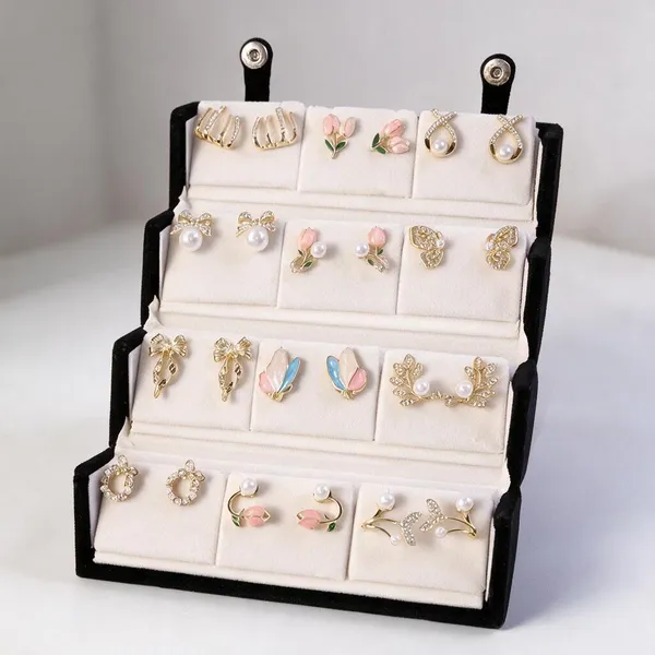 Multicolour_Korean_Earrings_Combo_Set_For_Women