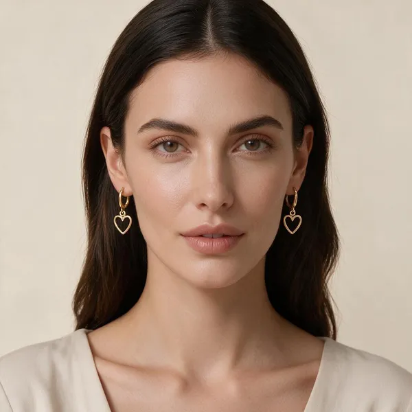 Gold_Heart_Drop_Earrings_For_Women