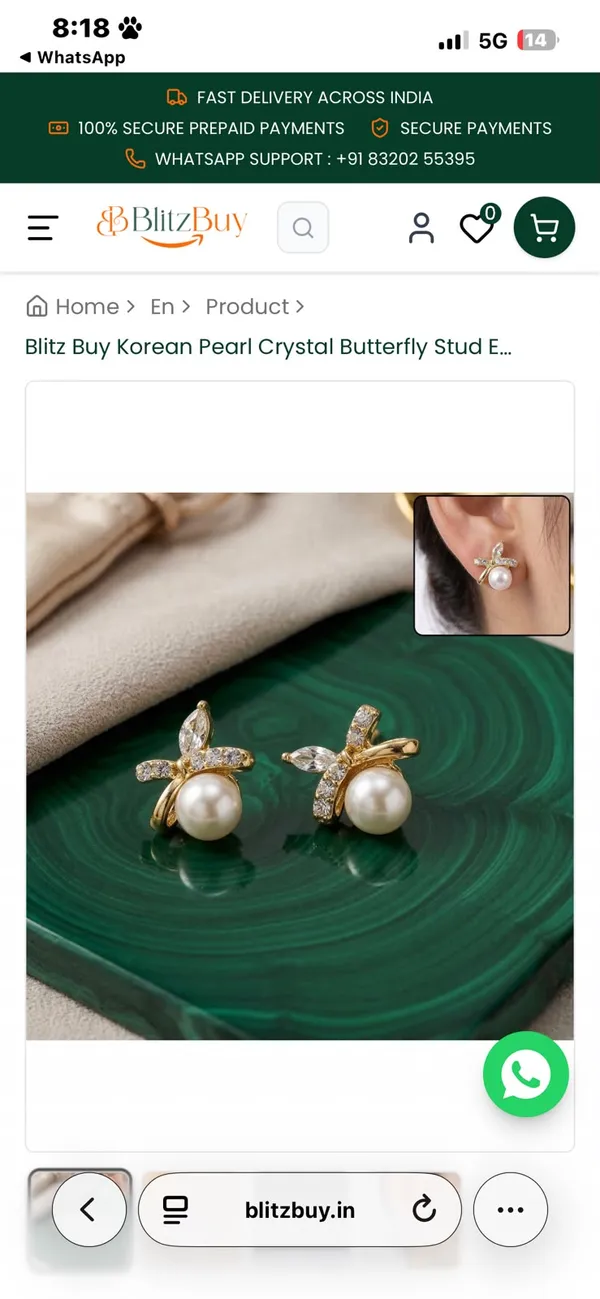 Gold_Tone_Pearl_Butterfly_Stud_Earrings_for_Women