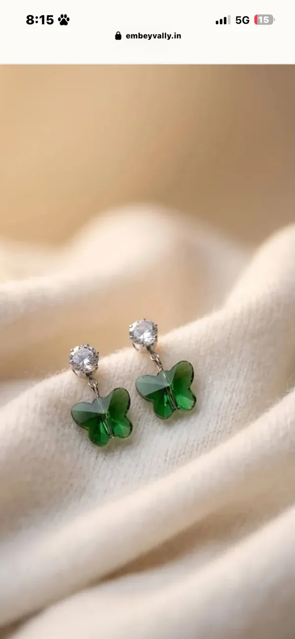 Green_Butterfly_Drop_Earrings_for_Women