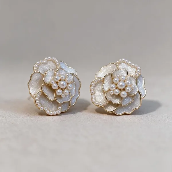 Silver_Floral_Stud_Earrings_For_Women