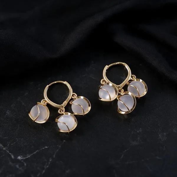 Gold_Tone_Pearl_Drop_Hoop_Earrings_For_Women
