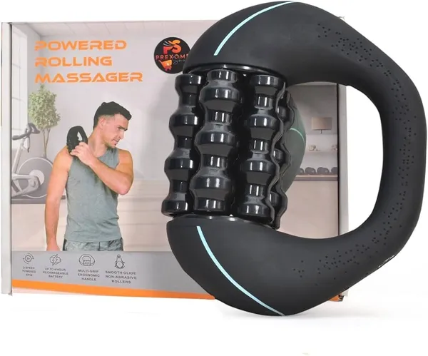 Blue_Loop_Handle_Powered_Rolling_Body_Massager