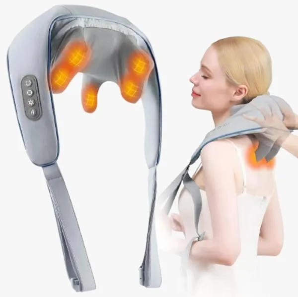Grey_Polyester_Foam_Wearable_Wraparound_Neck_And_Shoulder_Massager