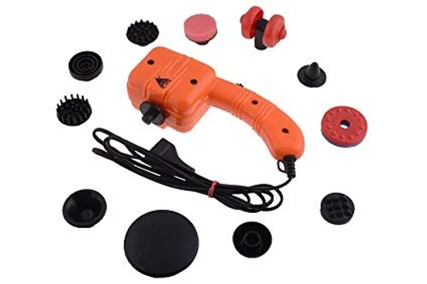 Orange_Corded_Handheld_Electric_Body_Massager