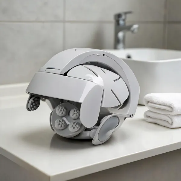 Grey_Abs_Plastic_Head_Massage_Helmet