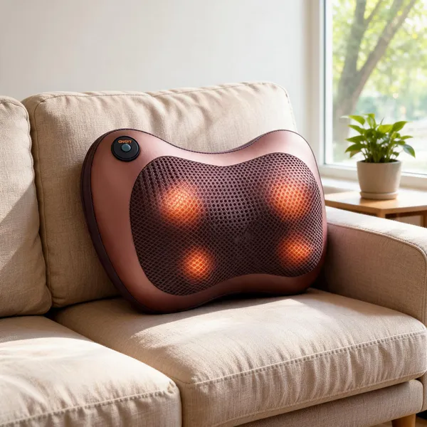 Polyester_Mesh_Car_Seat_Massage_Cushion_With_Vibration_Nodes