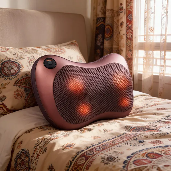 Polyester_Mesh_Car_Seat_Massage_Cushion_With_Vibration_Nodes