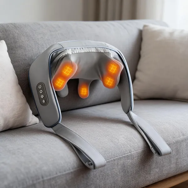Grey_Polyester_Foam_Wearable_Wraparound_Neck_And_Shoulder_Massager