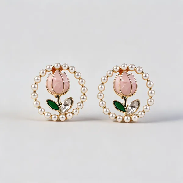 Multicolor_Stainless_Steel_Stud_Earrings_For_Women