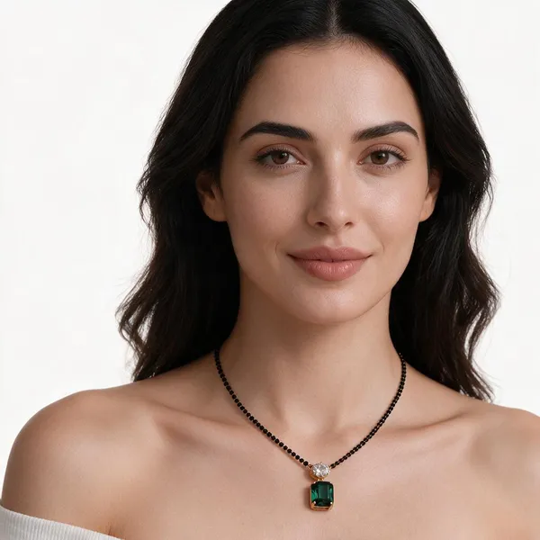 Black_Stainless_Steel_Mangalsutra_Necklace_For_Women