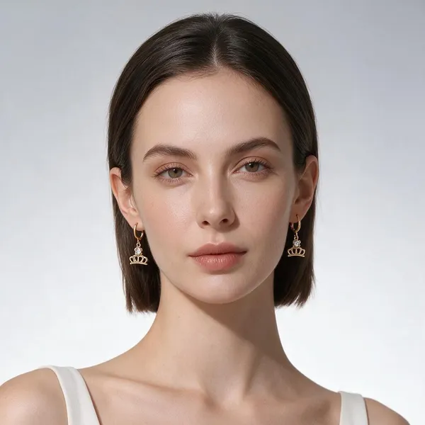 Silver_Stainless_Steel_Drop_Earrings_For_Women
