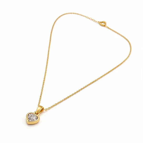 Gold_Stainless_Steel_Pendant_Necklace_For_Women