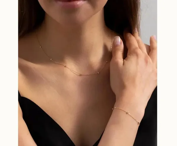 Gold_Stainless_Steel_Necklace_And_Bracelet_Set_For_Women