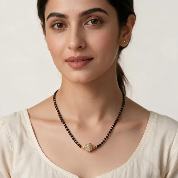 Black_Stainless_Steel_Mangalsutra_Necklace_For_Women