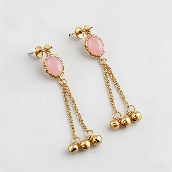 Gold_Stainless_Steel_Drop_Earrings_For_Women