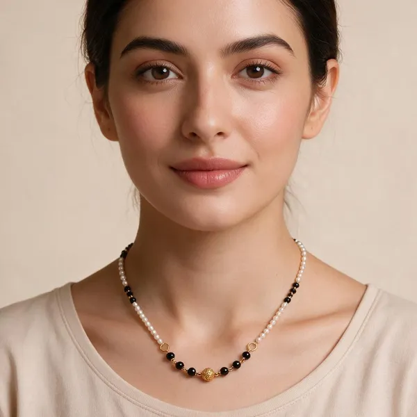 Black_Stainless_Steel_Mangalsutra_Necklace_For_Women