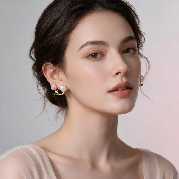 Gold_Stainless_Steel_Stud_Earrings_For_Women
