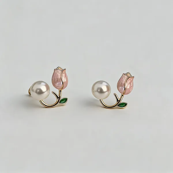 Gold_Stainless_Steel_Stud_Earrings_For_Women