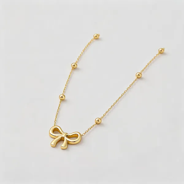 Gold_Stainless_Steel_Pendant_Necklace_For_Women
