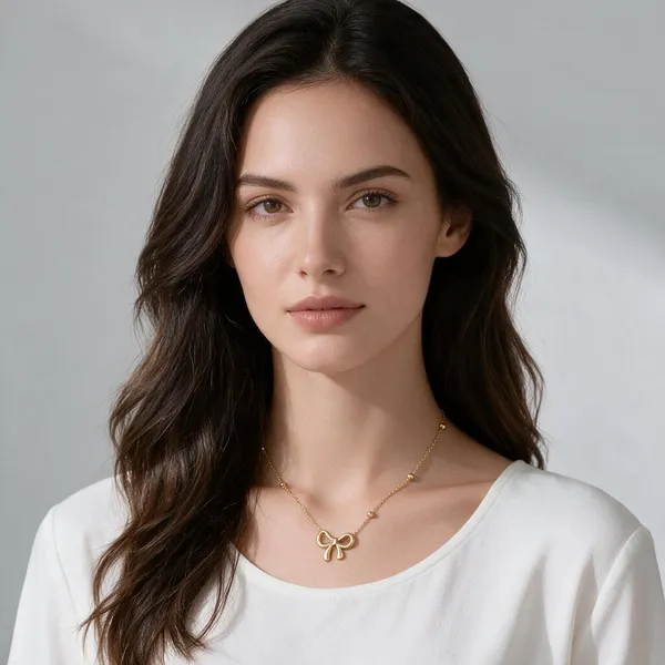 Gold_Stainless_Steel_Pendant_Necklace_For_Women