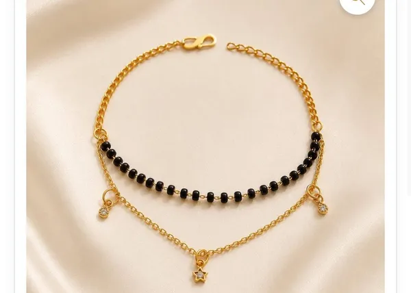 Gold_Stainless_Steel_Mangalsutra_Bracelet_For_Women