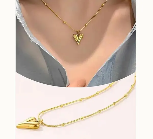 Gold_Stainless_Steel_Pendant_Necklace_For_Women
