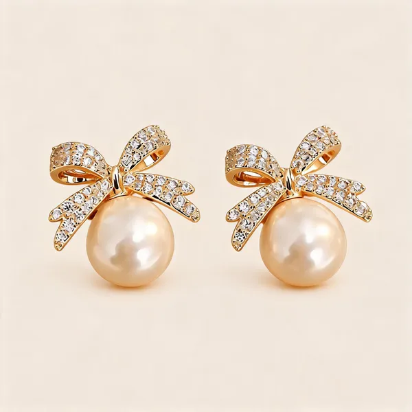 Gold_Stainless_Steel_Drop_Earrings_For_Women