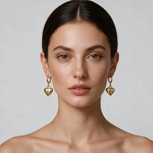 Gold_Stainless_Steel_Drop_Earrings_For_Women