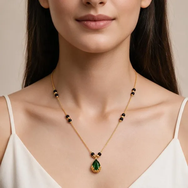 Gold_Stainless_Steel_Mangalsutra_Necklace_For_Women