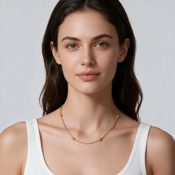 Gold_Stainless_Steel_Chain_Necklace_For_Women
