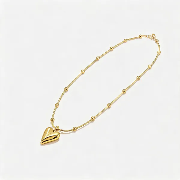 Gold_Stainless_Steel_Pendant_Necklace_For_Women
