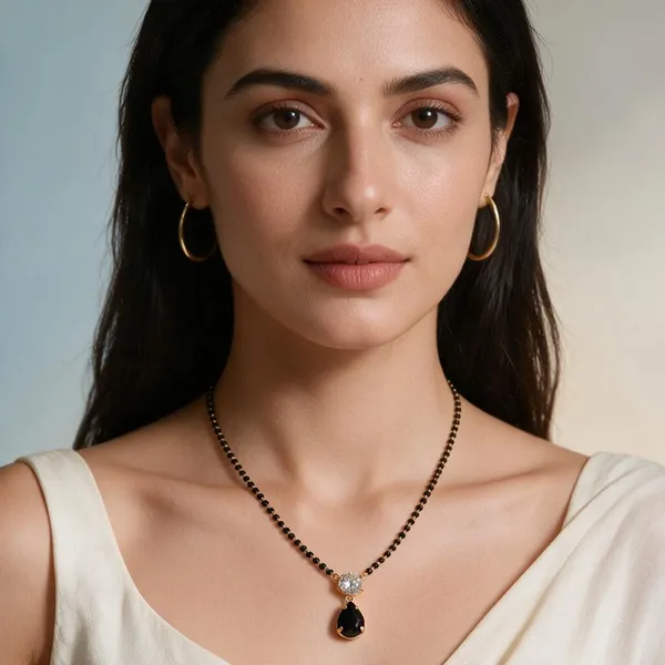 Black_Stainless_Steel_Mangalsutra_Necklace_For_Women