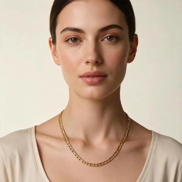 Gold_Stainless_Steel_Link_Chain_Necklace_For_Women