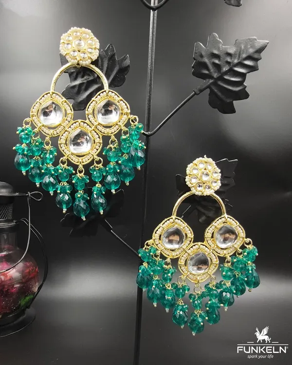 Green_Beaded_Gold_Tone_Chanbali_Earrings_for_Women