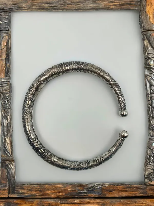 Oxidised_Silver_Rajasthani_Anklet_For_Women