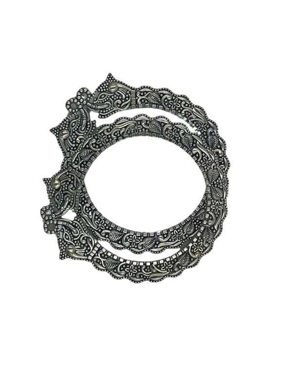 Oxidized_Elephant_Bangle