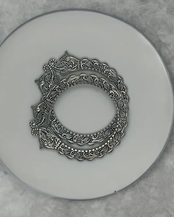 Oxidized_Elephant_Bangle