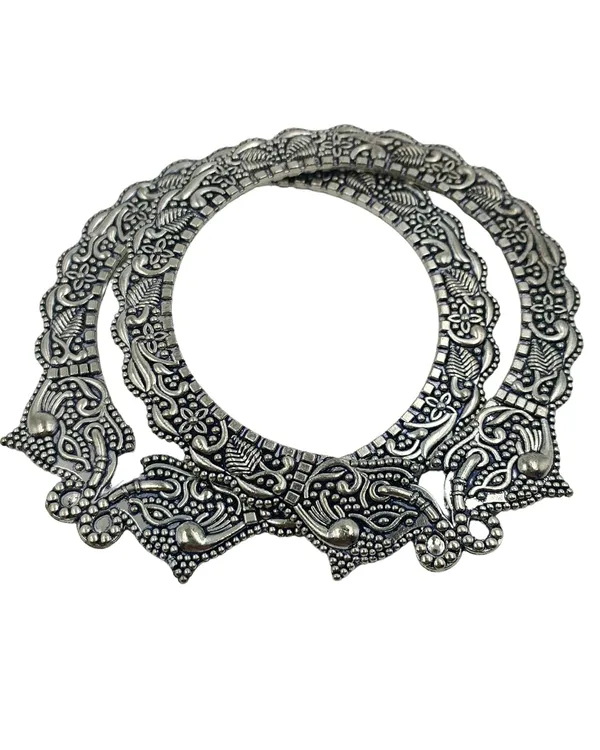 Oxidized_Elephant_Bangle