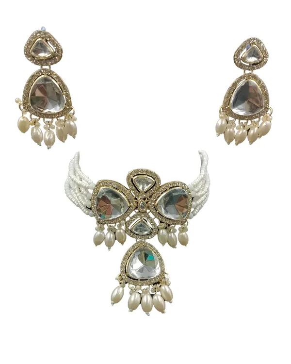 Brass_Necklace_Earrings_Jewellery_Set_For_Women