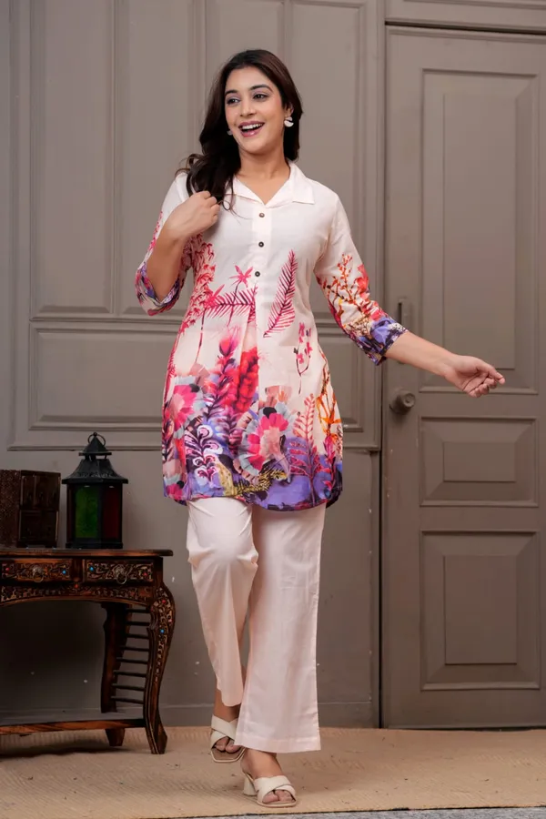 Multicolour_Printed_Kurta_Set_For_Women