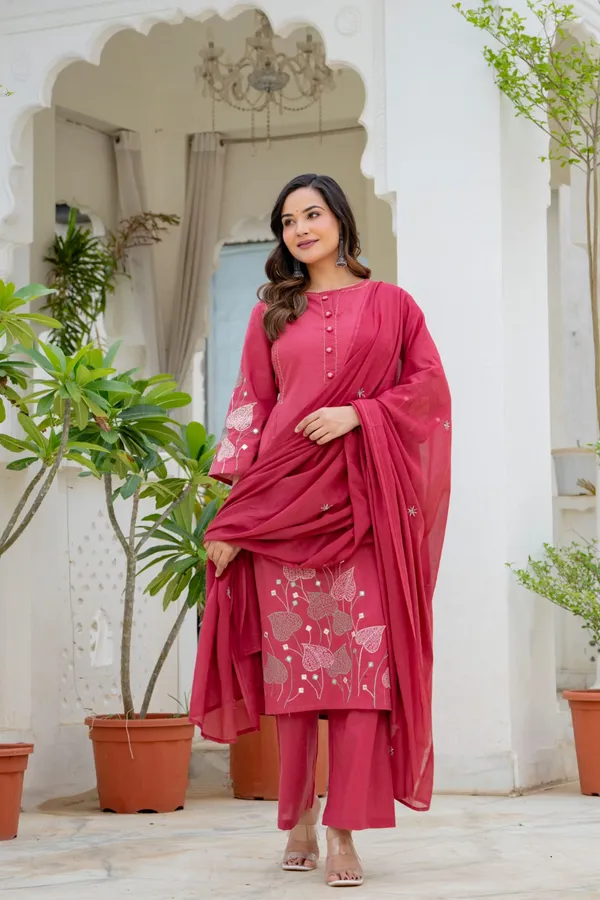 Pink_Embroidered_Straight_Kurta_Set_For_Women