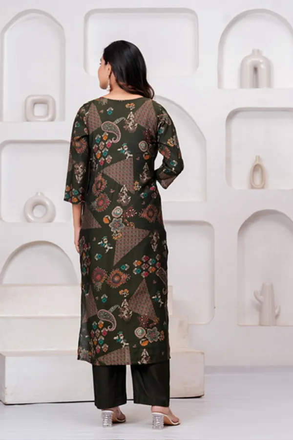 Green_Printed_Straight_Kurta_Set_With_Dupatta_For_Women