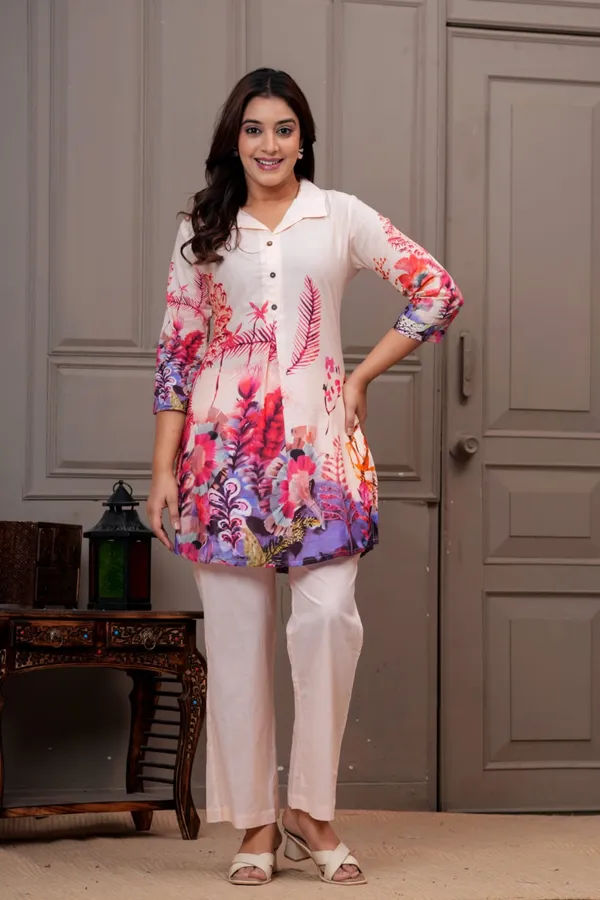 Multicolour_Printed_Kurta_Set_For_Women