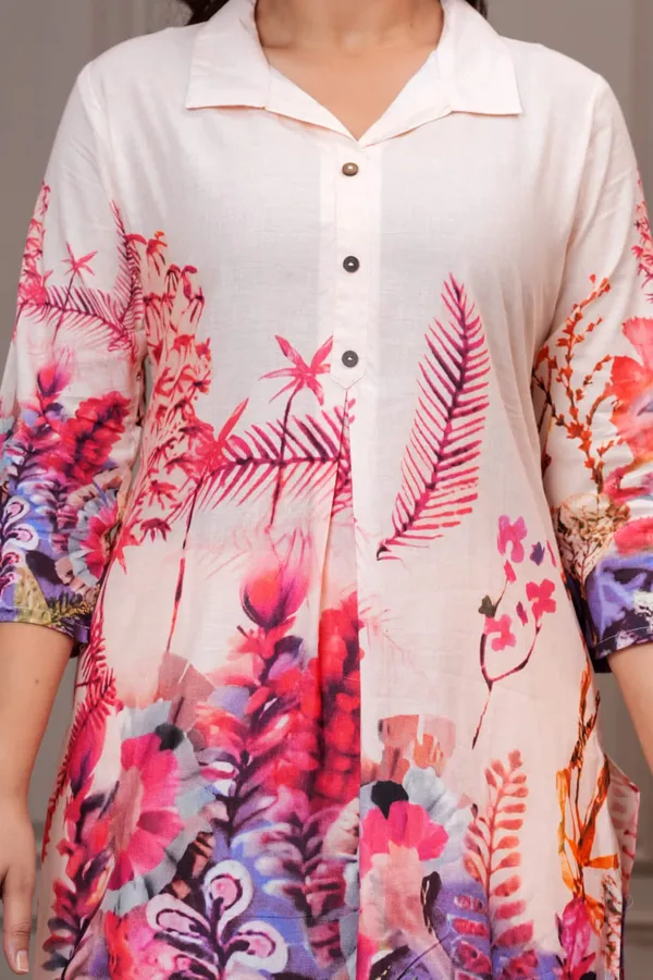 Multicolour_Printed_Kurta_Set_For_Women