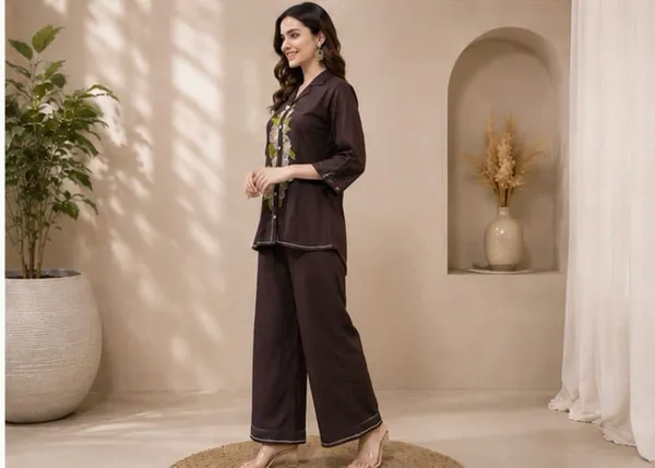 Brown_Printed_Cotton_Rayon_Relaxed_Fit_Co_Ord_Set_For_Women