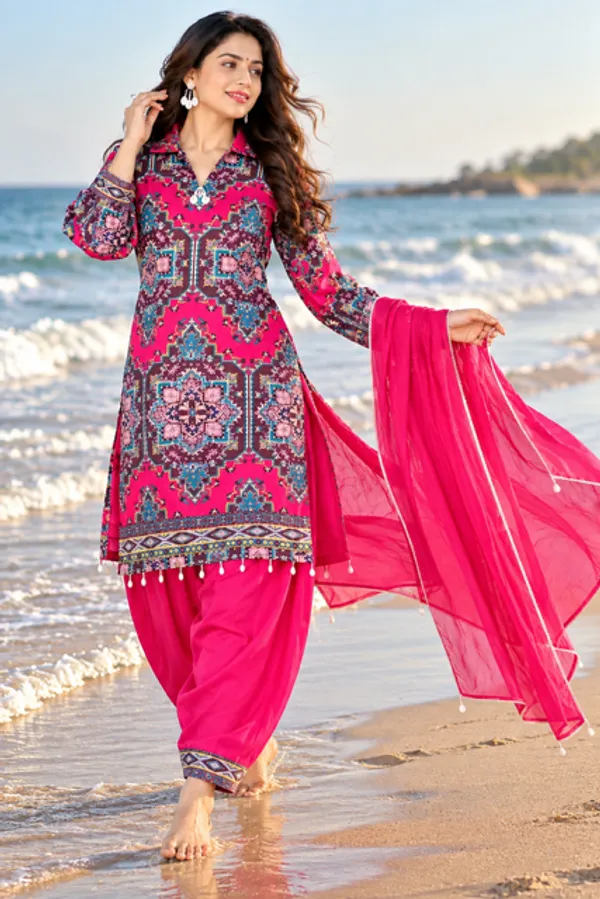 Pink_Printed_Straight_Kurta_Set_With_Dupatta_For_Women